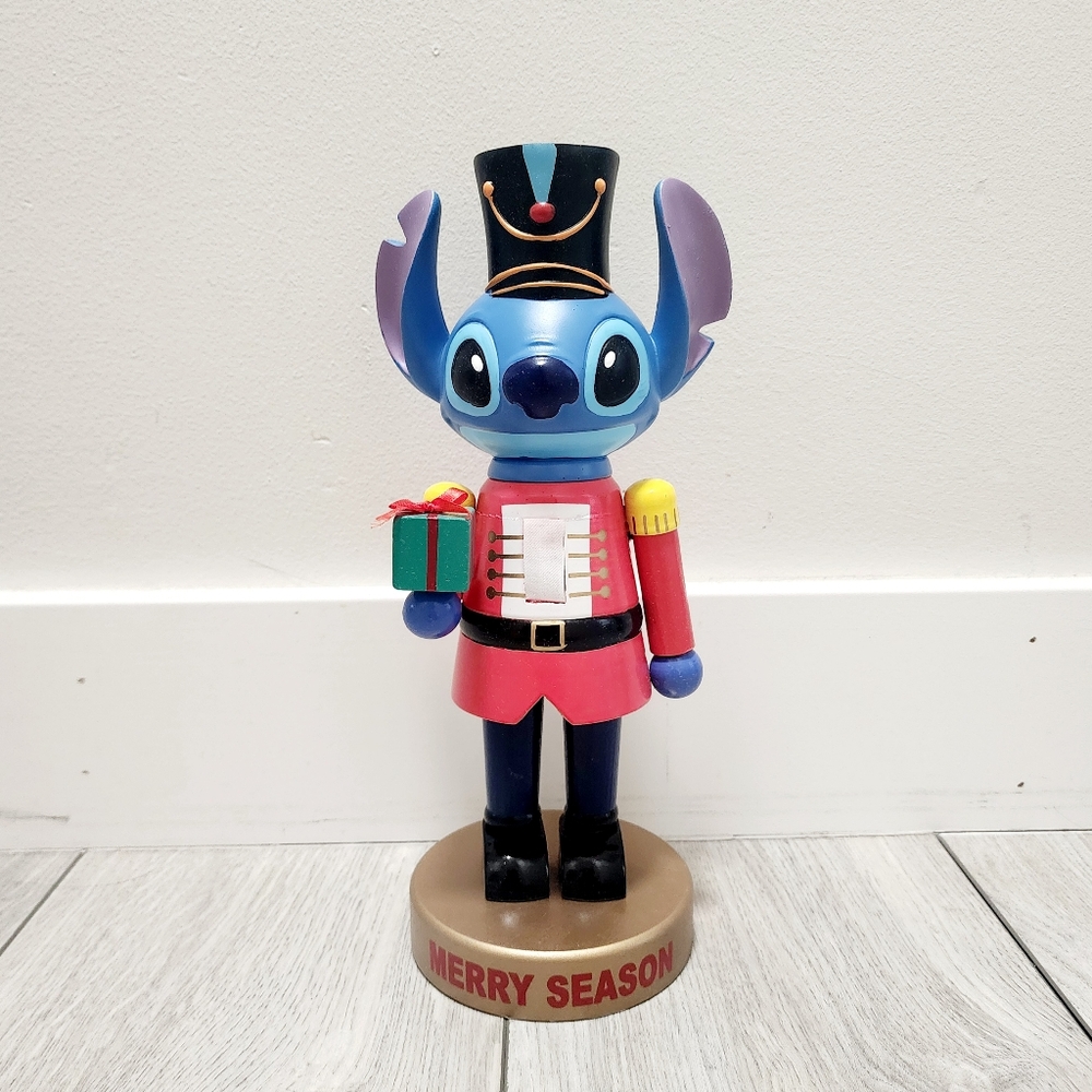 Disney Stitch Holiday Nutcracker